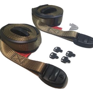 Olive Drab Nexus Center Release Buckle Spa Hot Tub Cover Adjustable Wind Straps | SIZE OPTIONS
